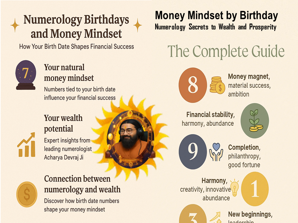 money mindset by birthday numerology secrets to wealth and prosperity