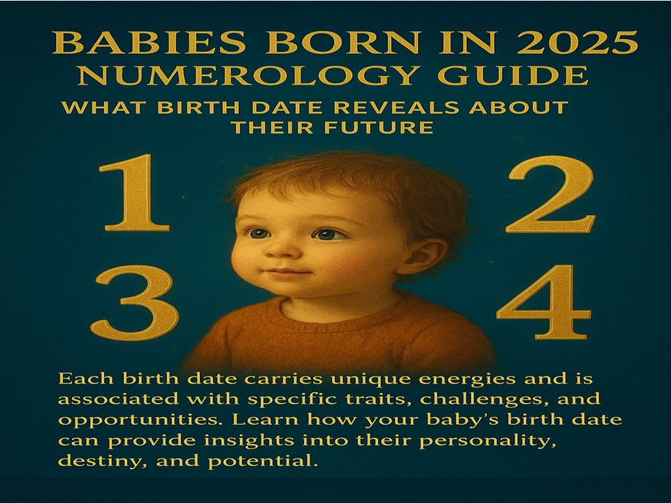 babies born in 2025 numerology guide what birth date reveals about their future